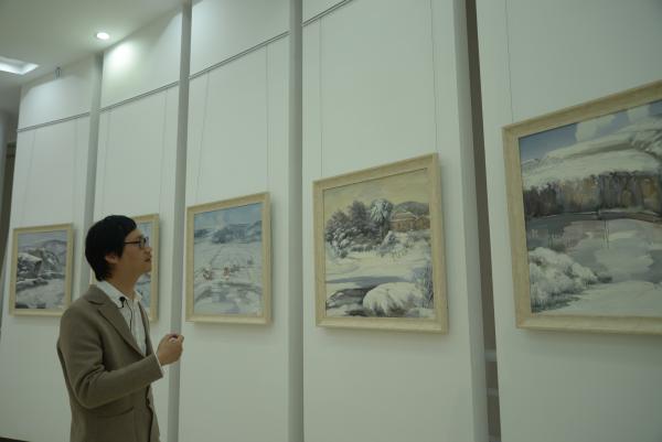 翰墨飄香，丹青傳韻——我校成功舉辦漢語推廣系列活動之中國書畫藝術講座及展覽